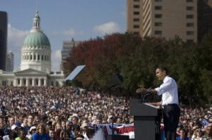 Barack Obama Speaking in St. Louis