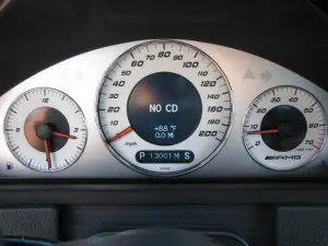 Mercedes AMG CLK55 Dashboard