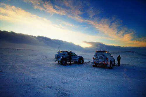 Jeeps in Iceland