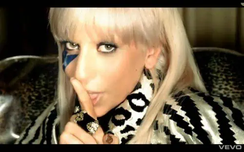 Lady Gaga Finger Licking