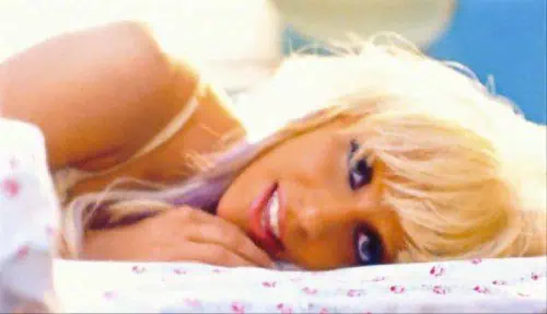 Lady Gaga Pretty Face in Bed