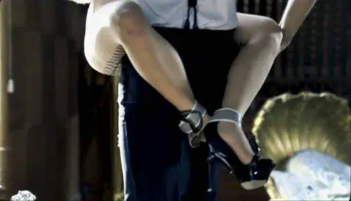 Lady Gaga's Leg Lock