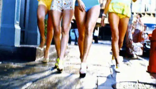 Lady Gaga's Legs Walking