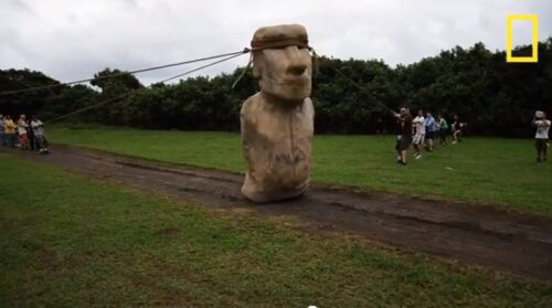 How the Easter Island Statues Were Moved