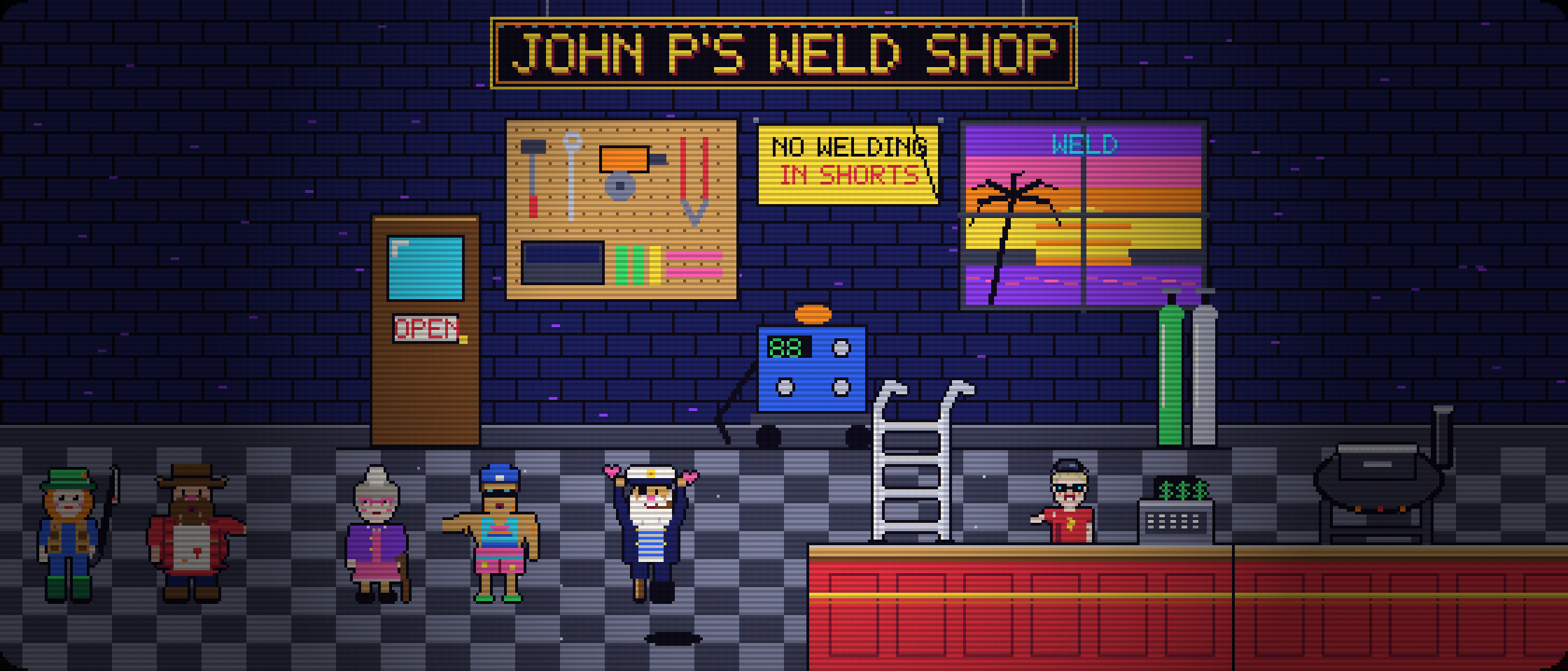 John P’s Weld Shop: Weld It Right and Get Tipped